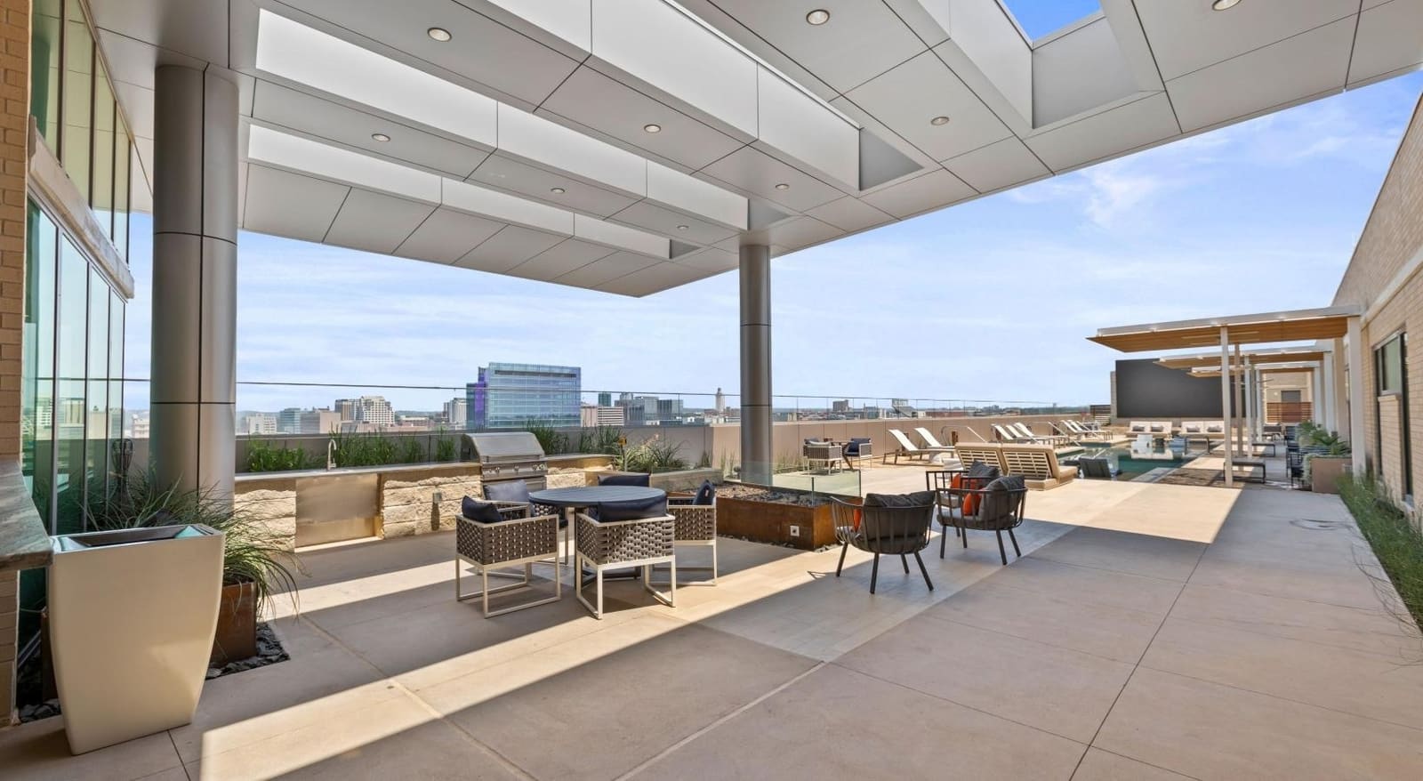 Indoor basketball court and two pool decks photo 5 in East Austin